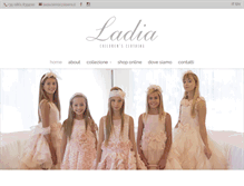 Tablet Screenshot of ladia.it
